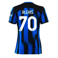 Dámy Fotbalový dres Inter Milan Alexis Sanchez #70 2023-24 Domácí Krátký Rukáv